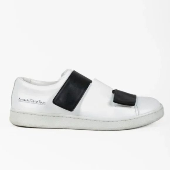 Acne Studios Black and White Triple Lo Yin Yang Sneakers - Picture 1 of 9